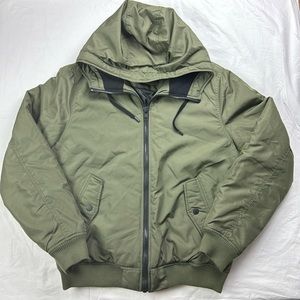 H&M Men’s Hooded Puffer Jacket (Medium)